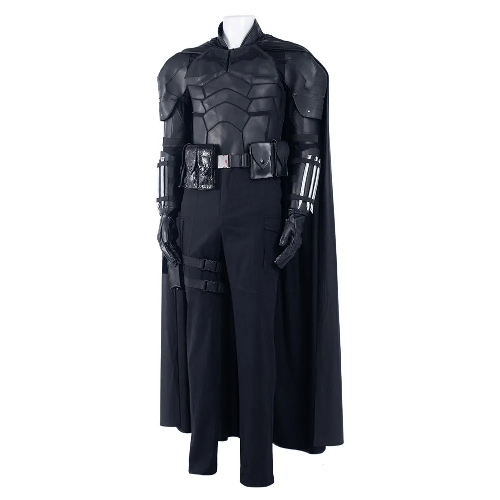 The Batman 2022-Bruce Wayne Pants Cloak Outfits Halloween Carnival Suit Cosplay Costume