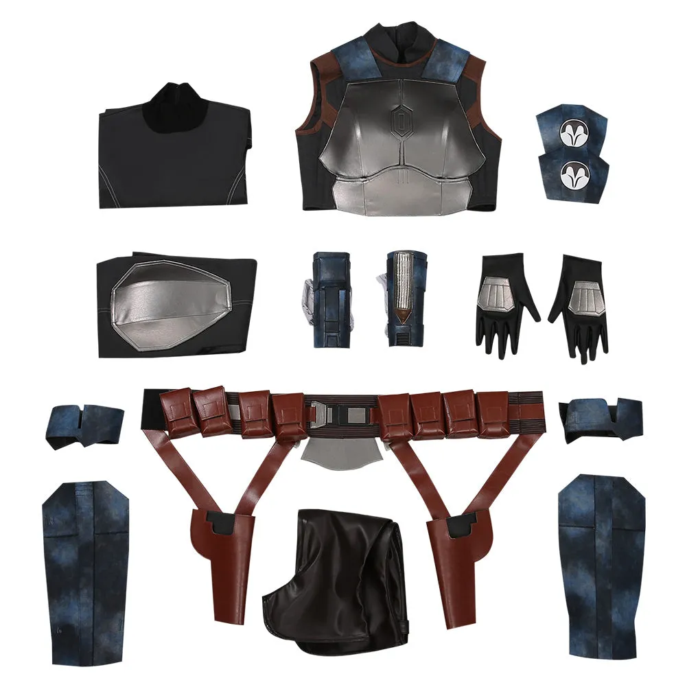 The Mando S2 Bo-Katan Kryze Top Vest Pants Outfits Halloween Carnival Suit Cosplay Costume