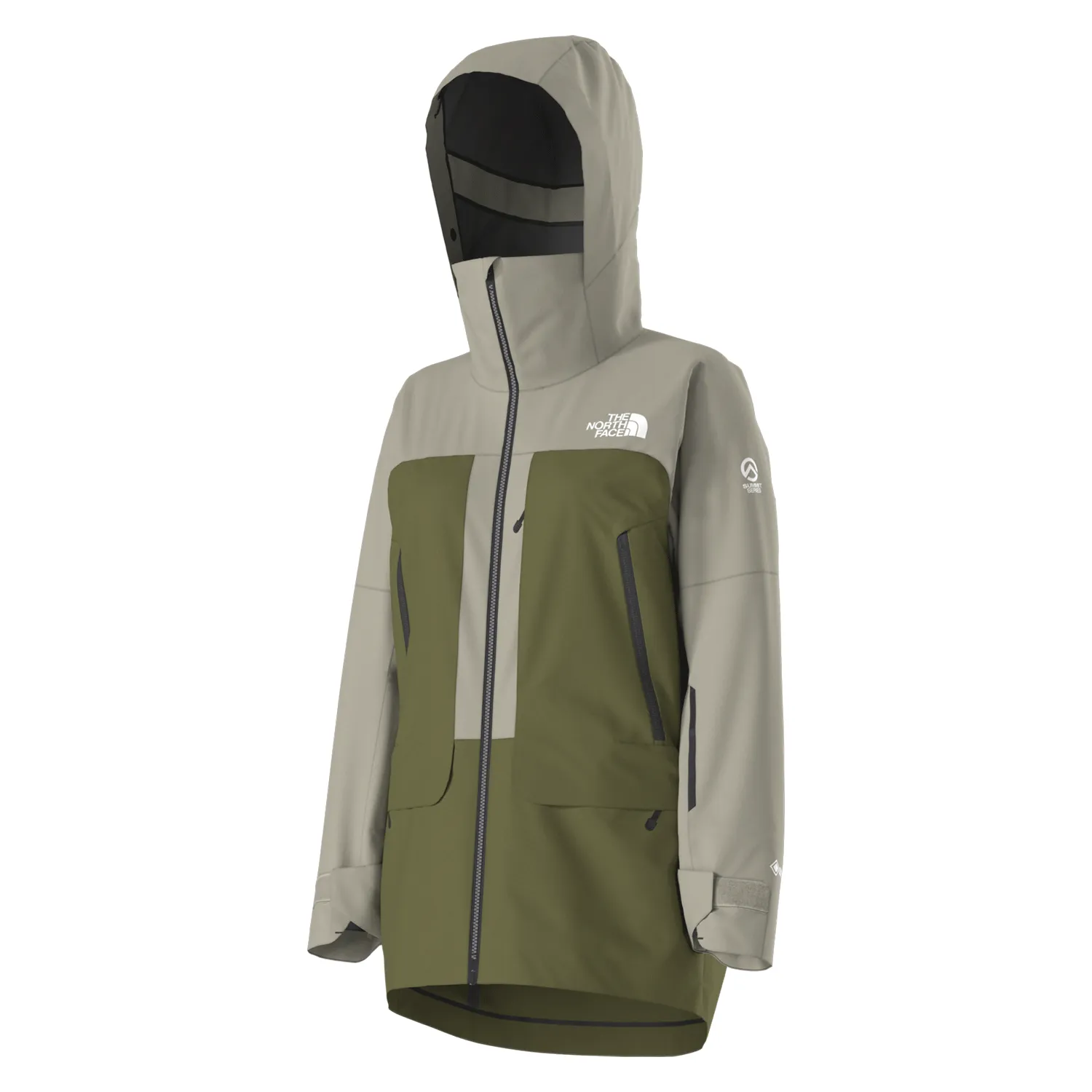 The North Face Women's Summit Verbier Gore-tex Jacket 2025 Clay Grey/Forest Olive