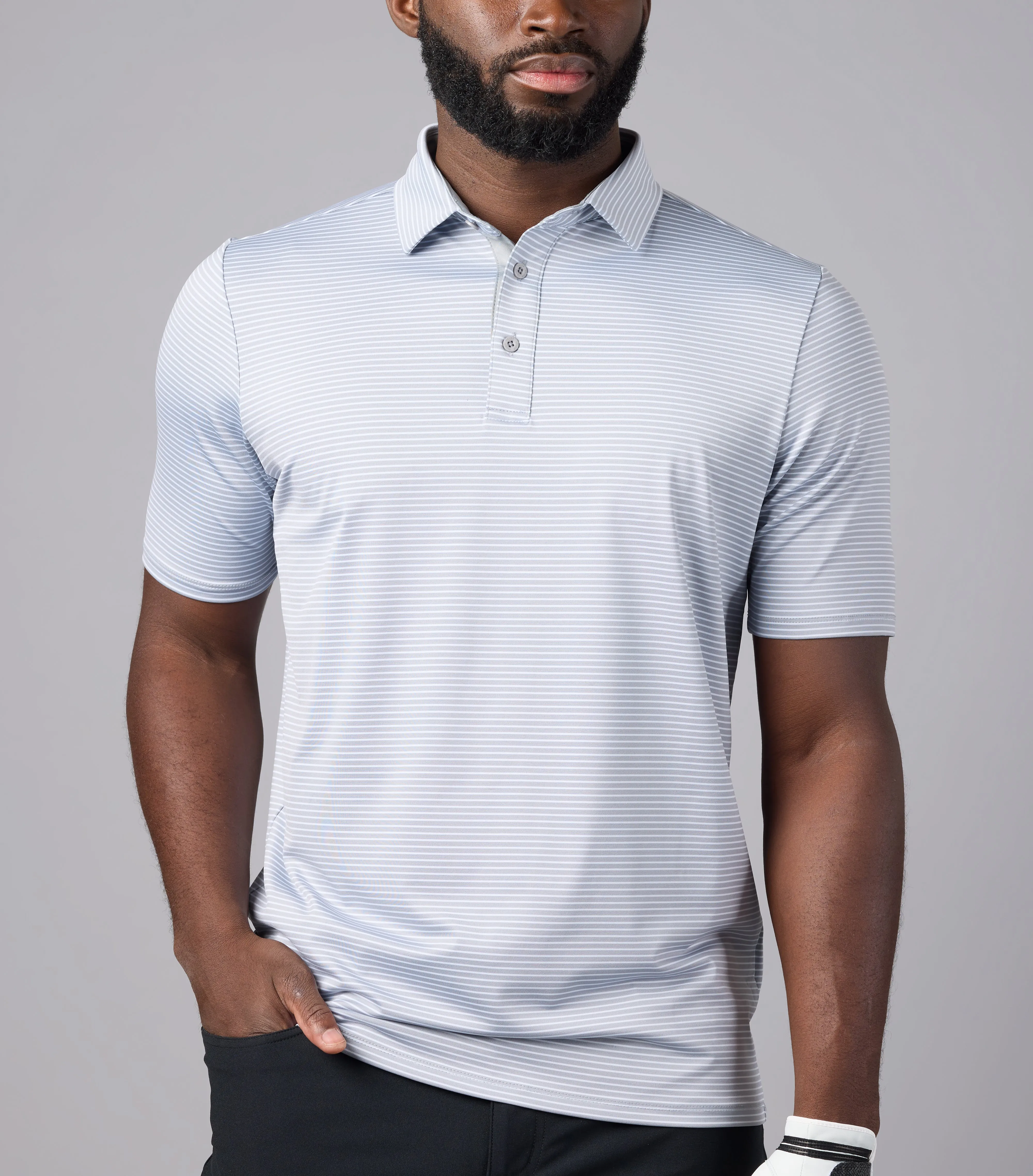 Track Stripe Polo