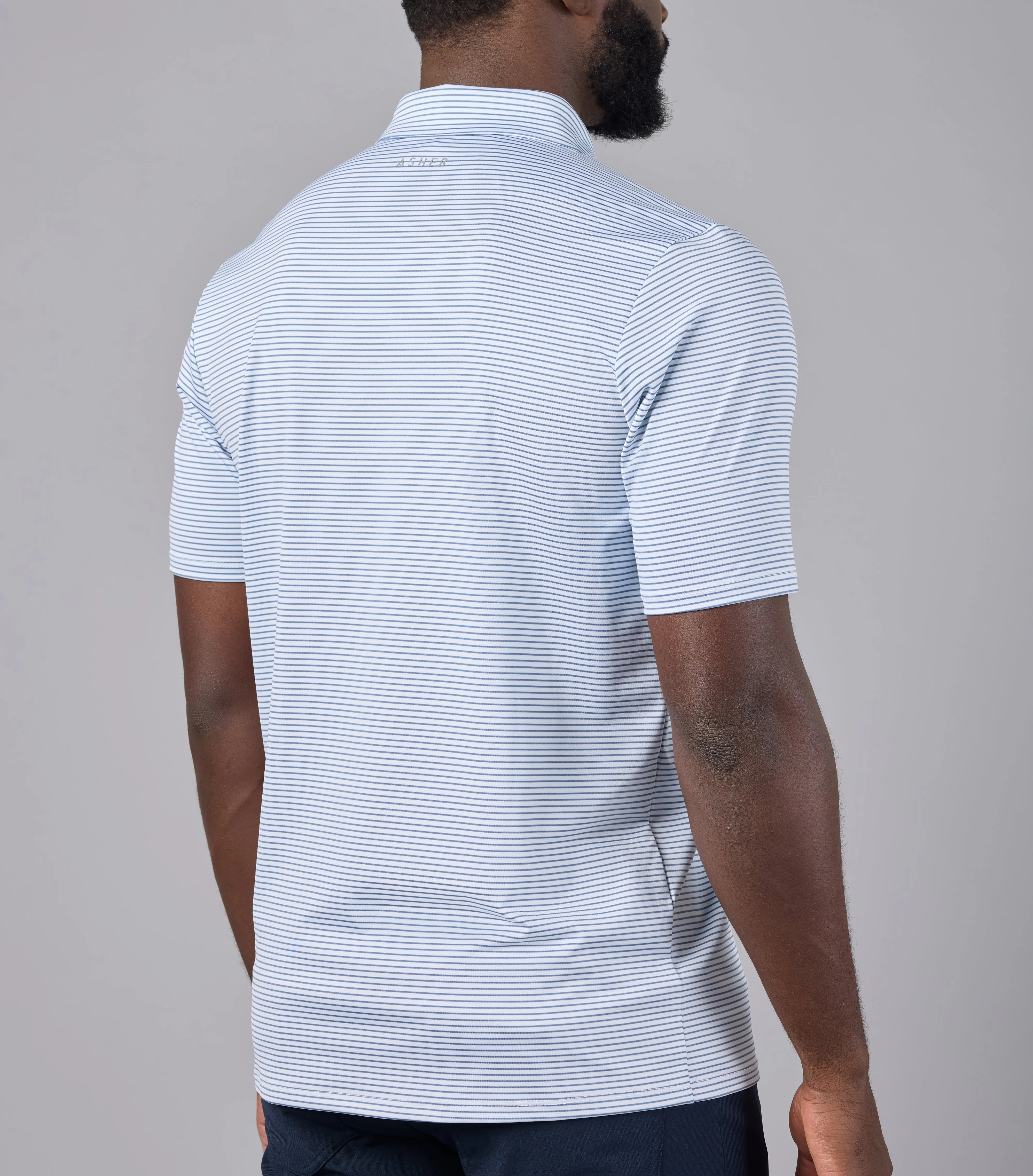 Track Stripe Polo