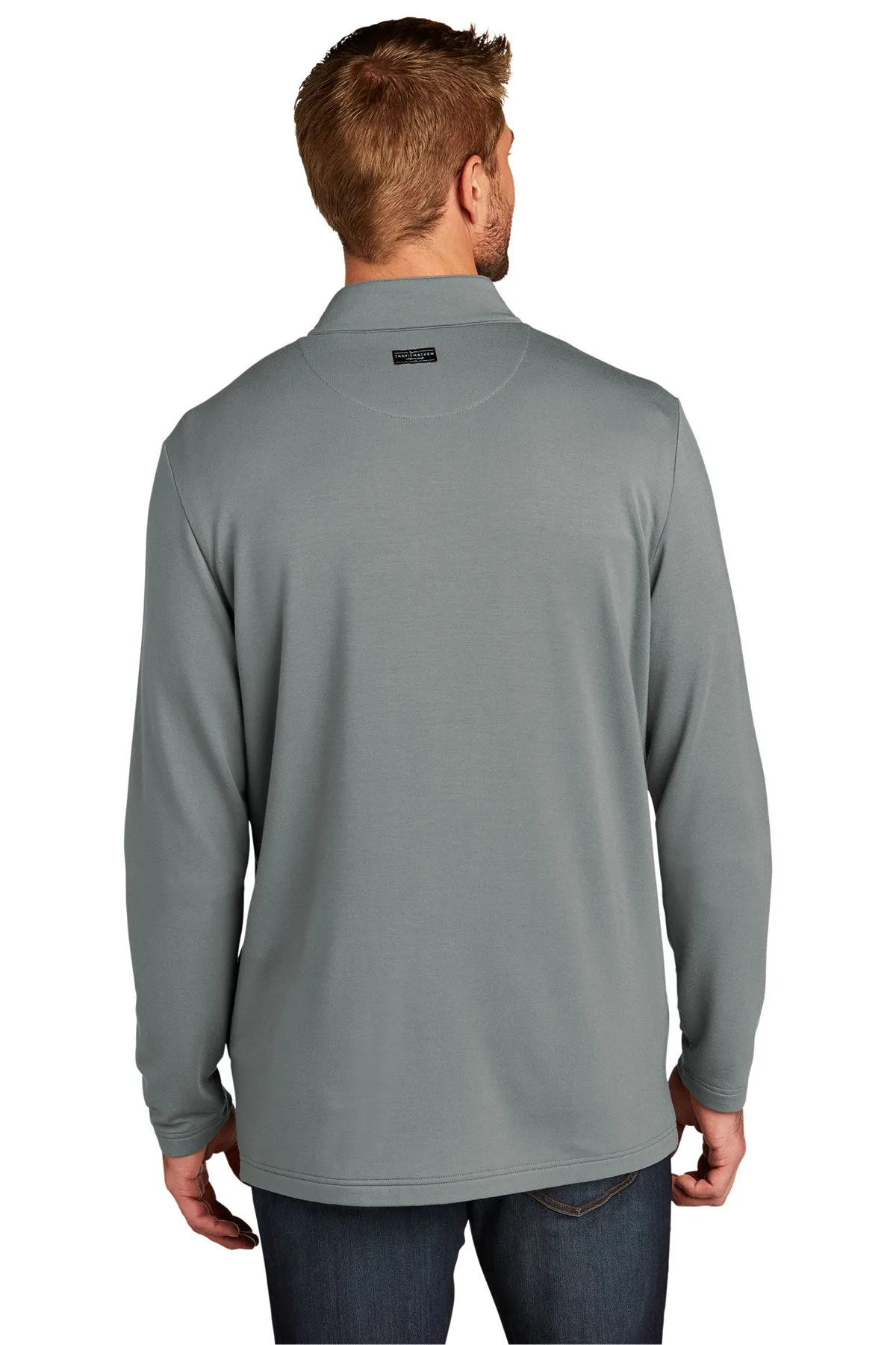 TravisMathew Newport Full-Zip Fleece Quiet Shade Grey