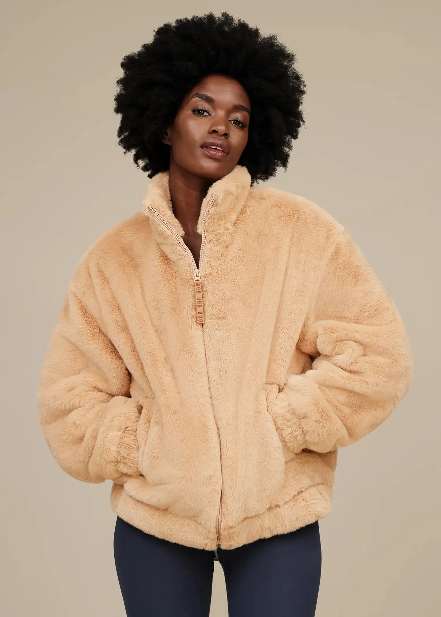 UGG® Tash Faux Fur Jacket - MD