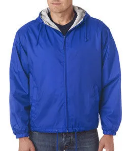 UltraClub Fleece-Lined Hooded Jacket