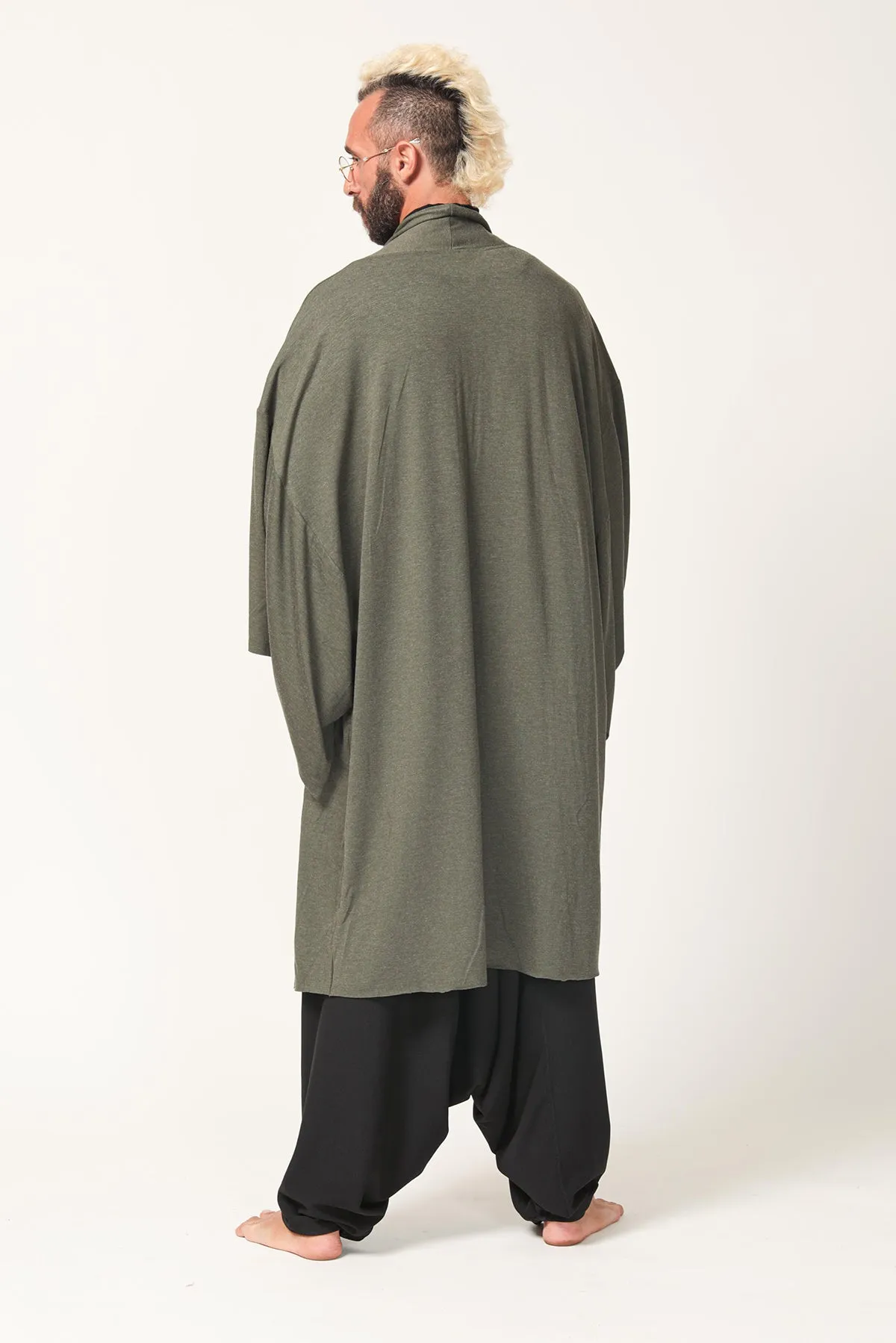 Unisex Green Haori Jacket