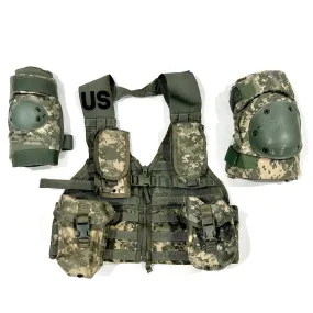 US Military Fighting Load Carrier Vest And Accessories ACU