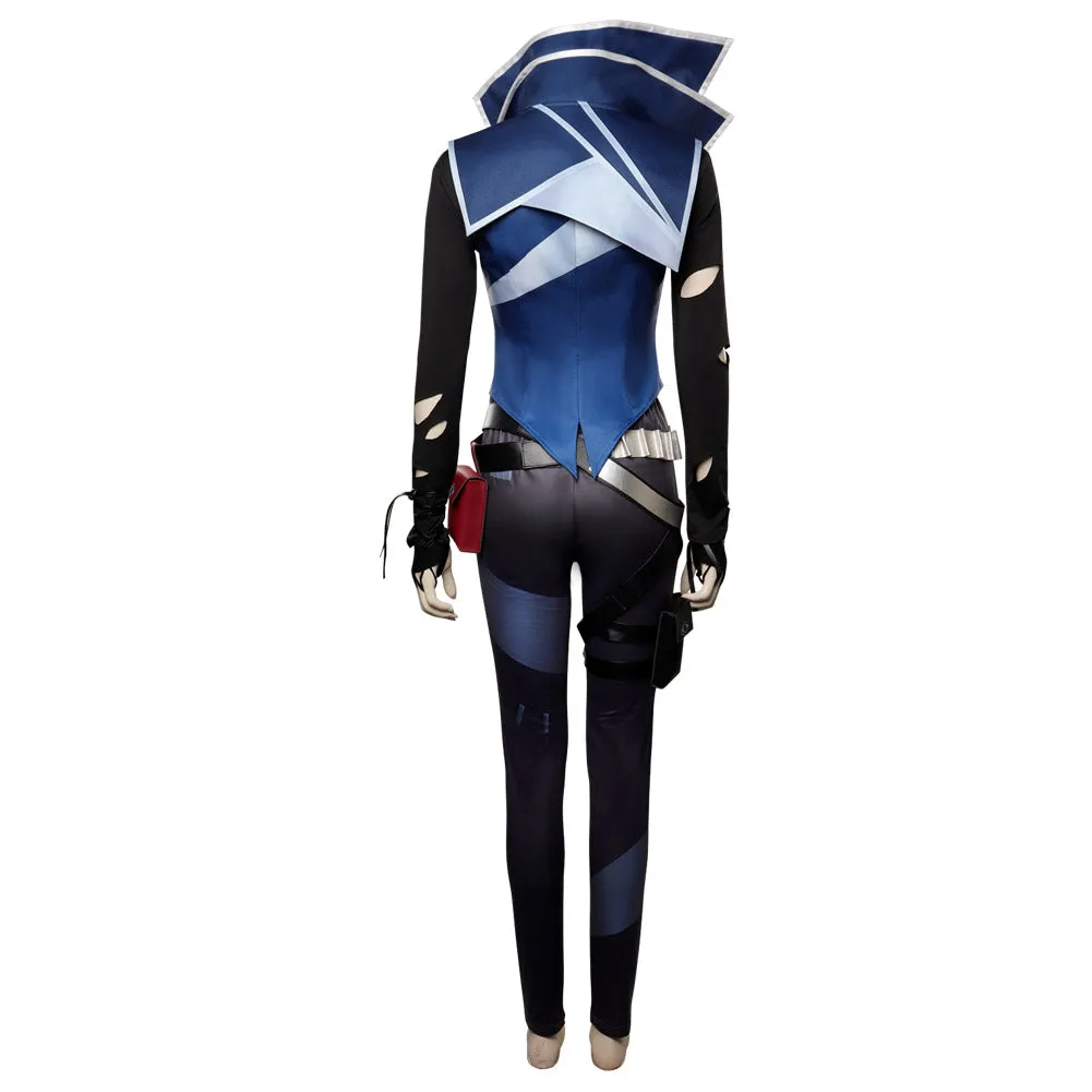 Valorant Fade Cosplay Costume Outfits Halloween Carnival Suit