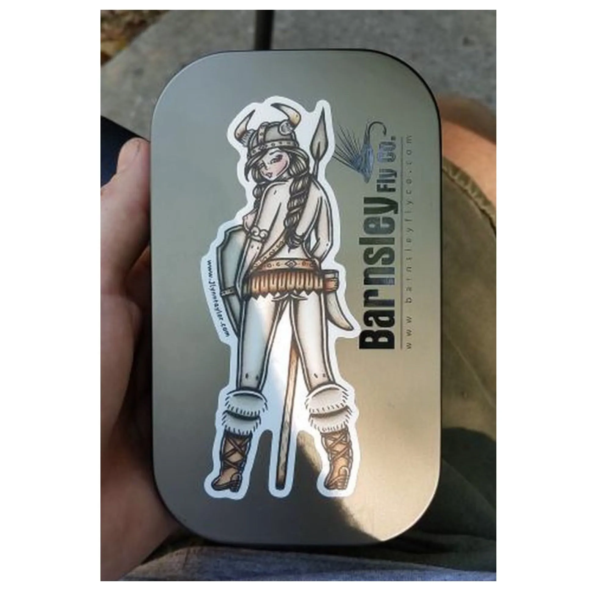 Viking Pinup Sticker