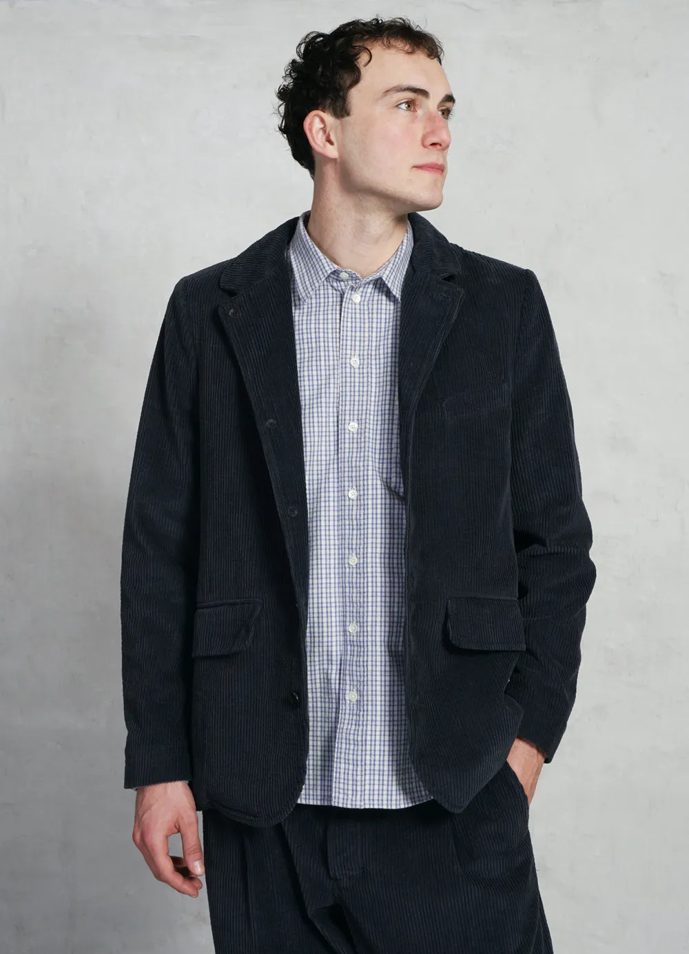 VINCENT 28-35-3 | Casual Blazer Jacket | Dusty Navy