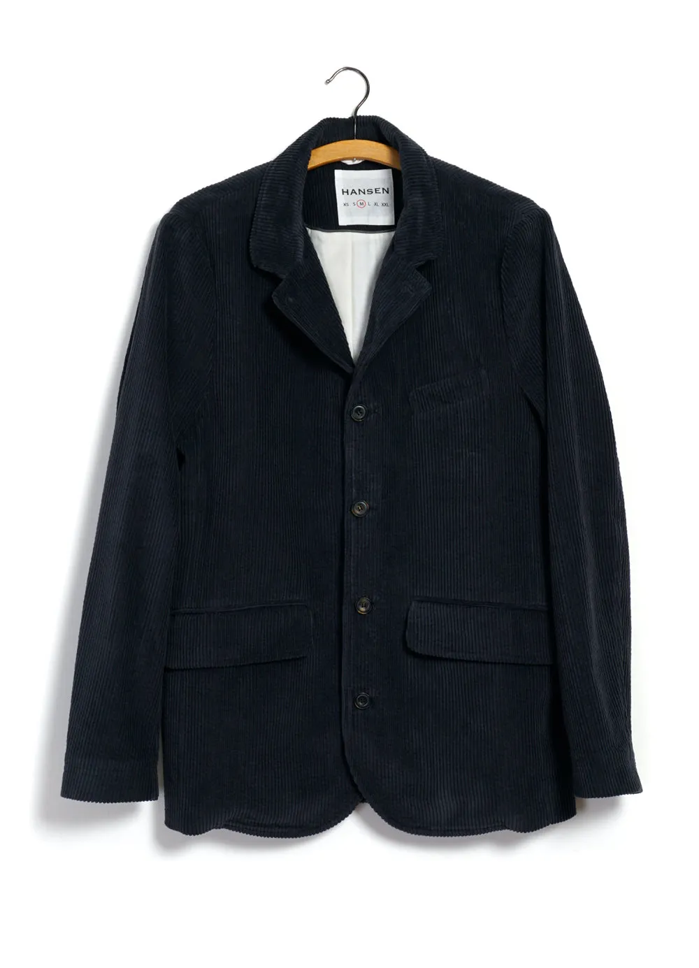 VINCENT Elephant Cord Blazer Jacket | Dusty Navy