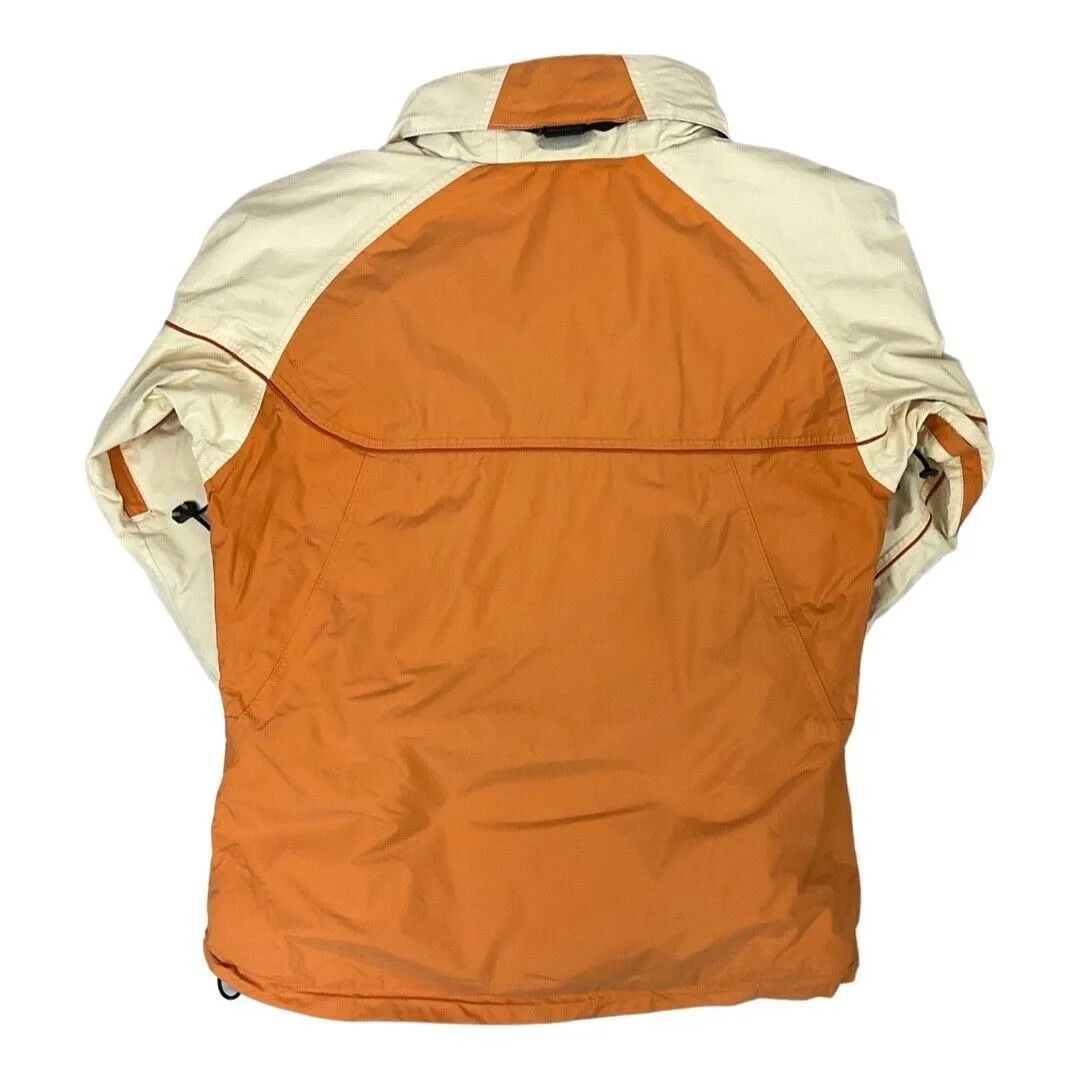 Vintage 90s Orange Waterproof Columbia Jacket Coat 12 14 M