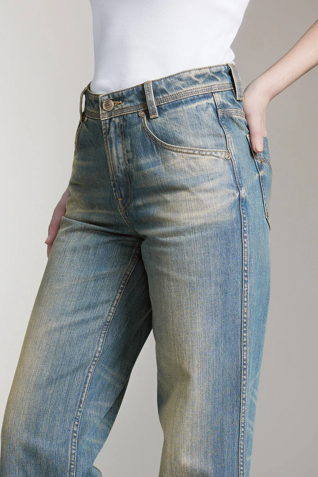 Vintage Straight Fit Jeans