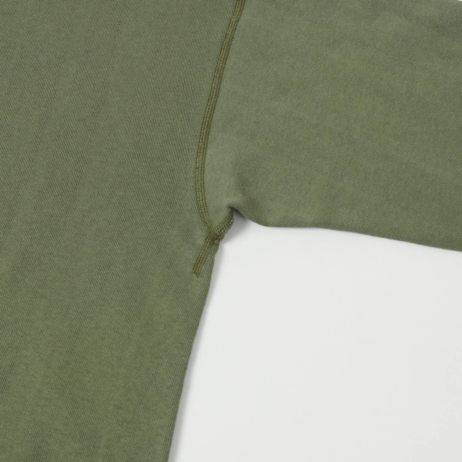 Warehouse & Co 401 Plain Sweatshirt - OD Green