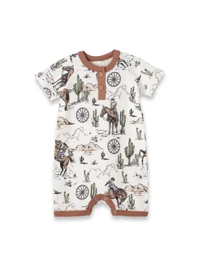 Western Baby Boy's Romper