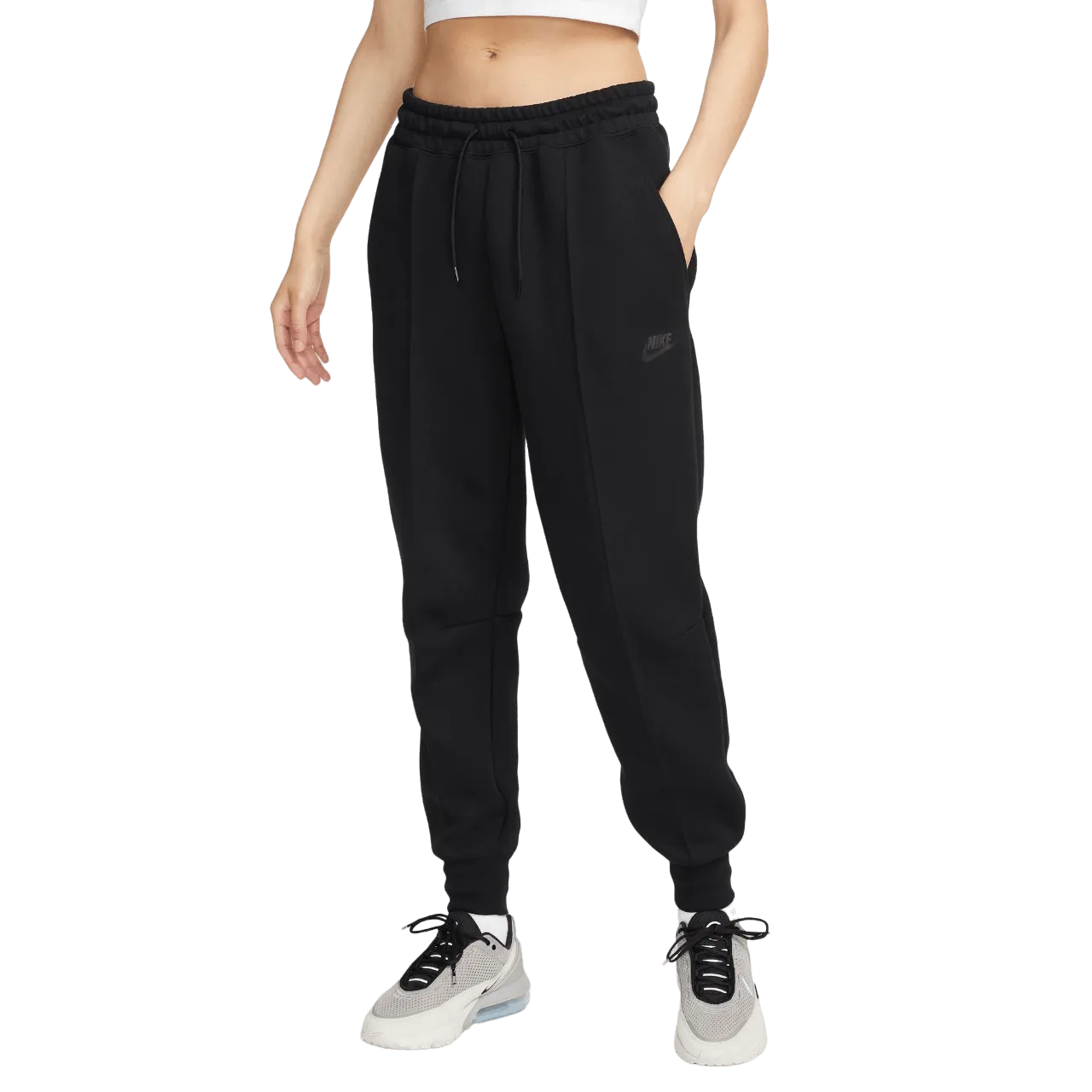 Women's Mid-Rise Joggers Sportswear Tech Fleece (FB8330-010)