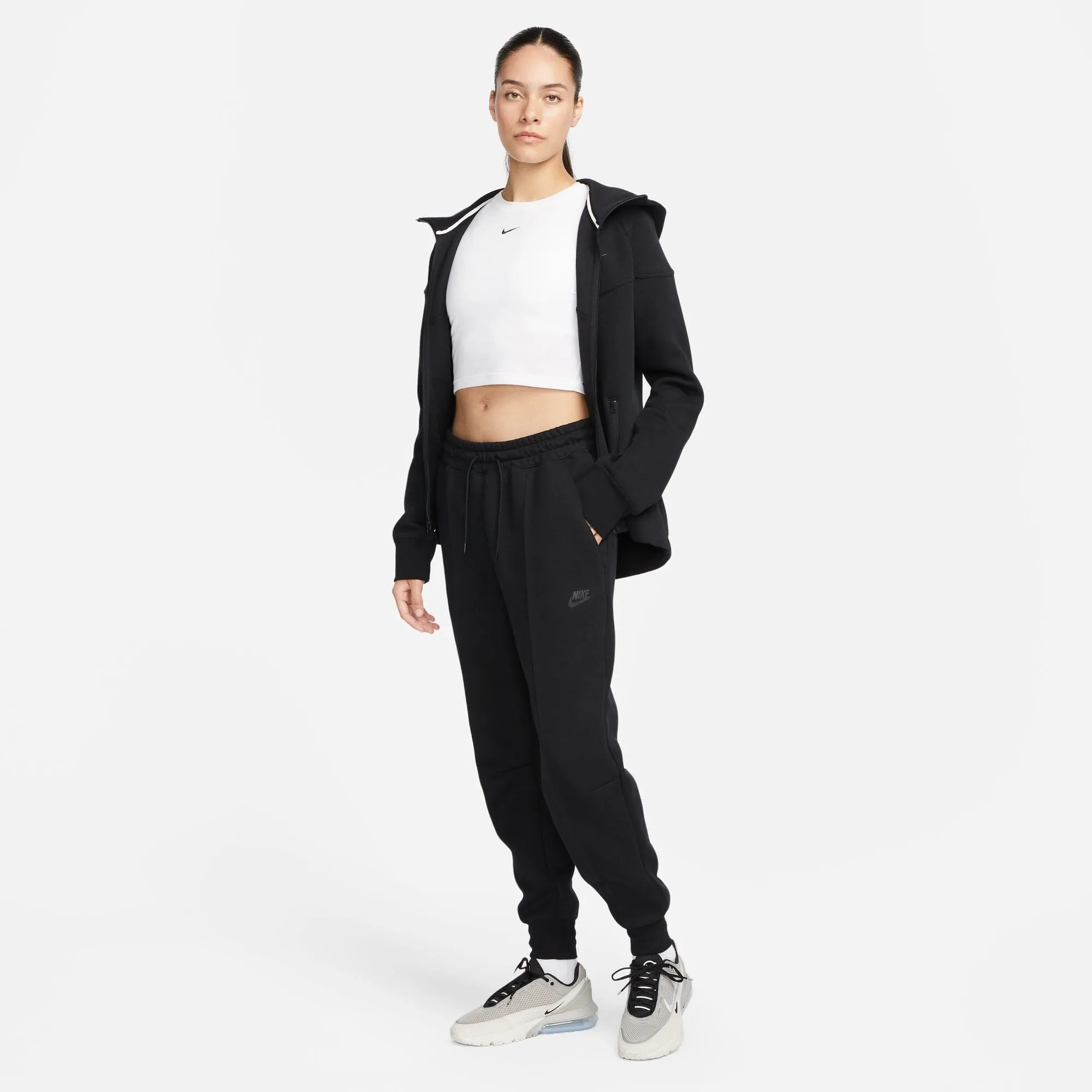 Women's Mid-Rise Joggers Sportswear Tech Fleece (FB8330-010)