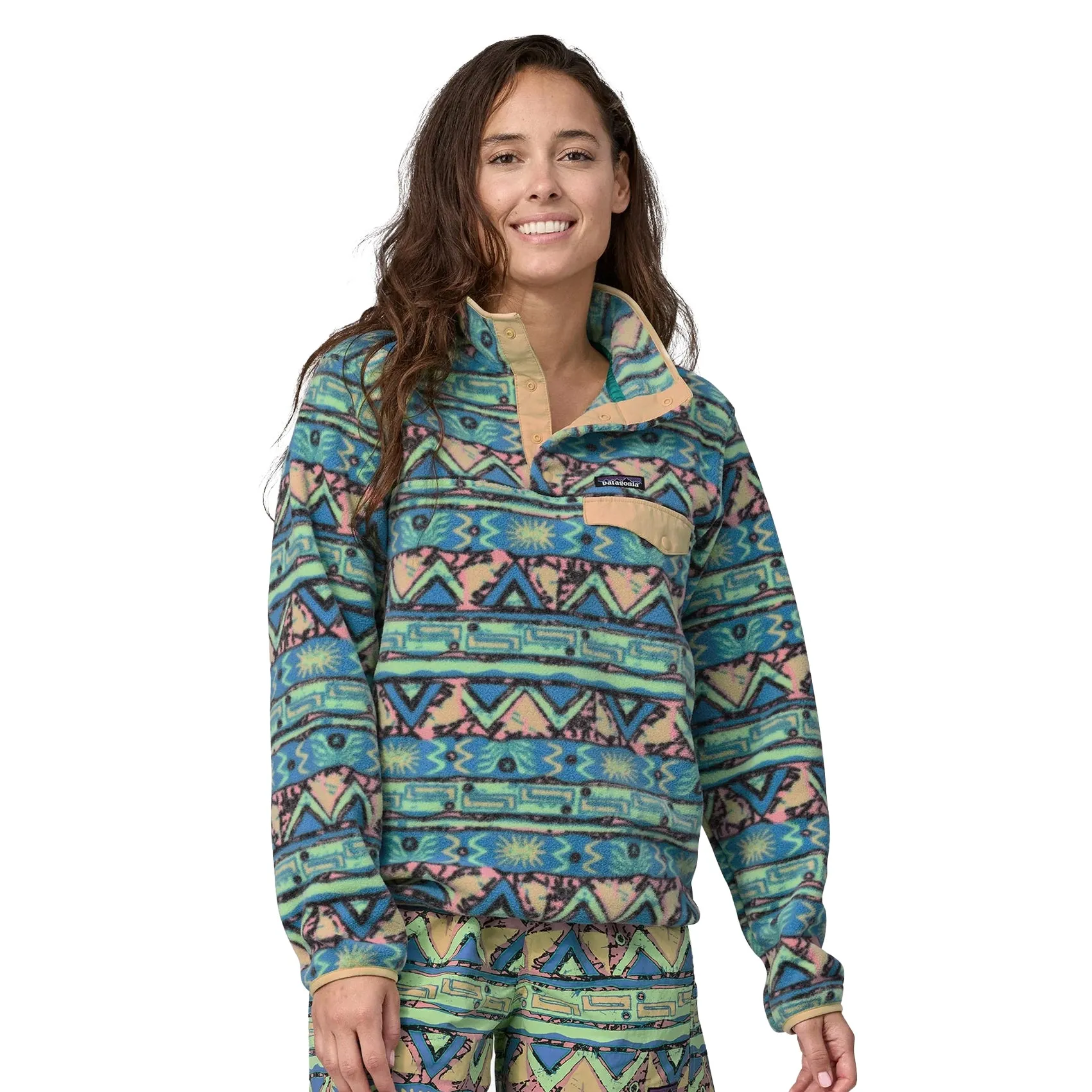 Womens Patagonia Synchilla Snap-T Pullover