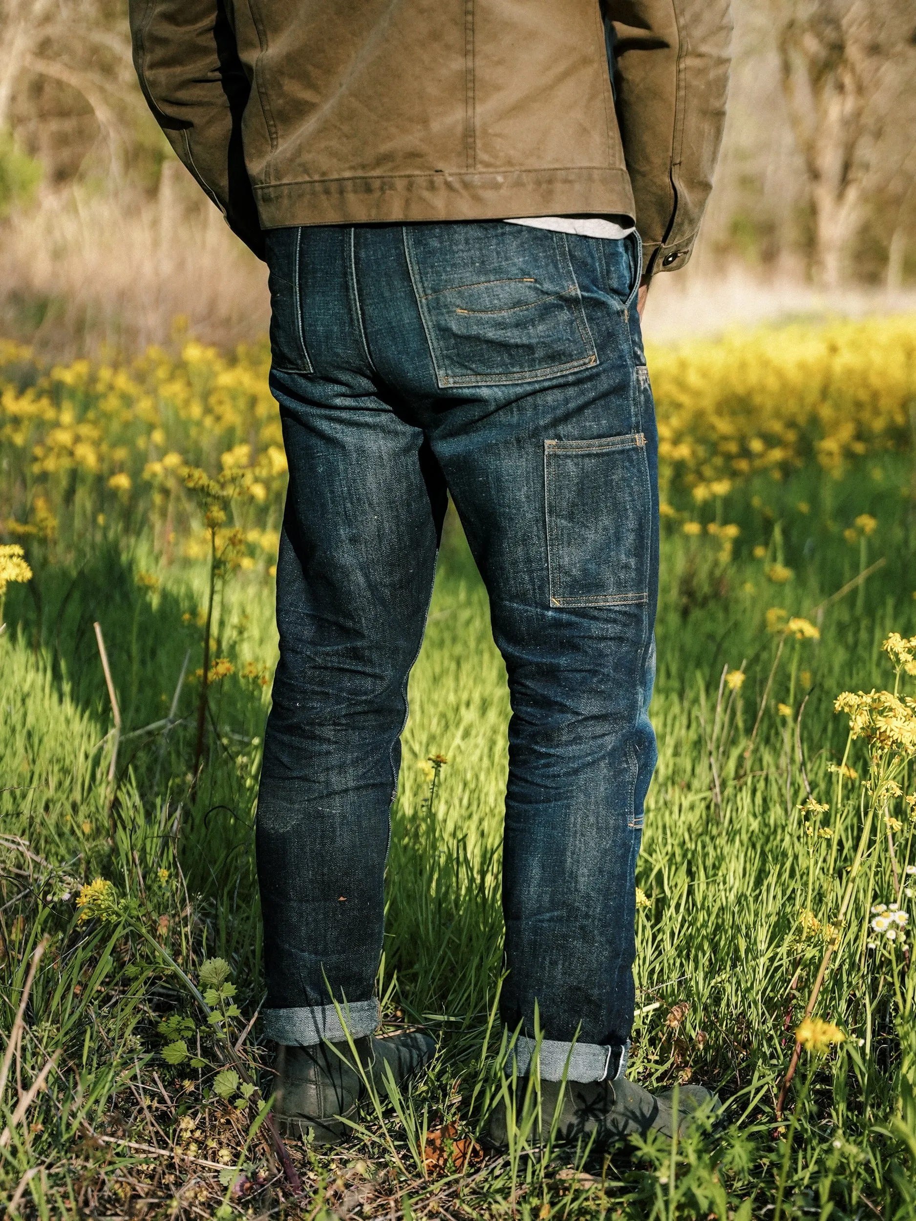 Work Trouser - 15oz Nihon Menpu Hemp/Cotton Selvedge