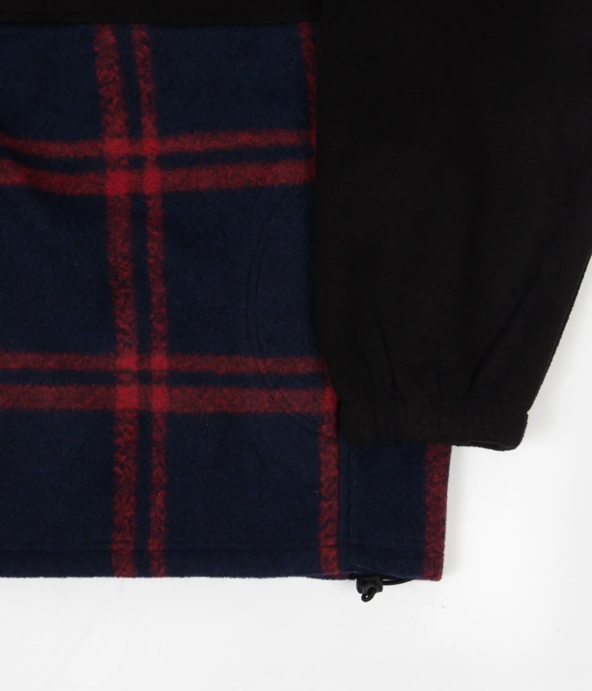 Yardsale Tartan Split Fleece  - Black