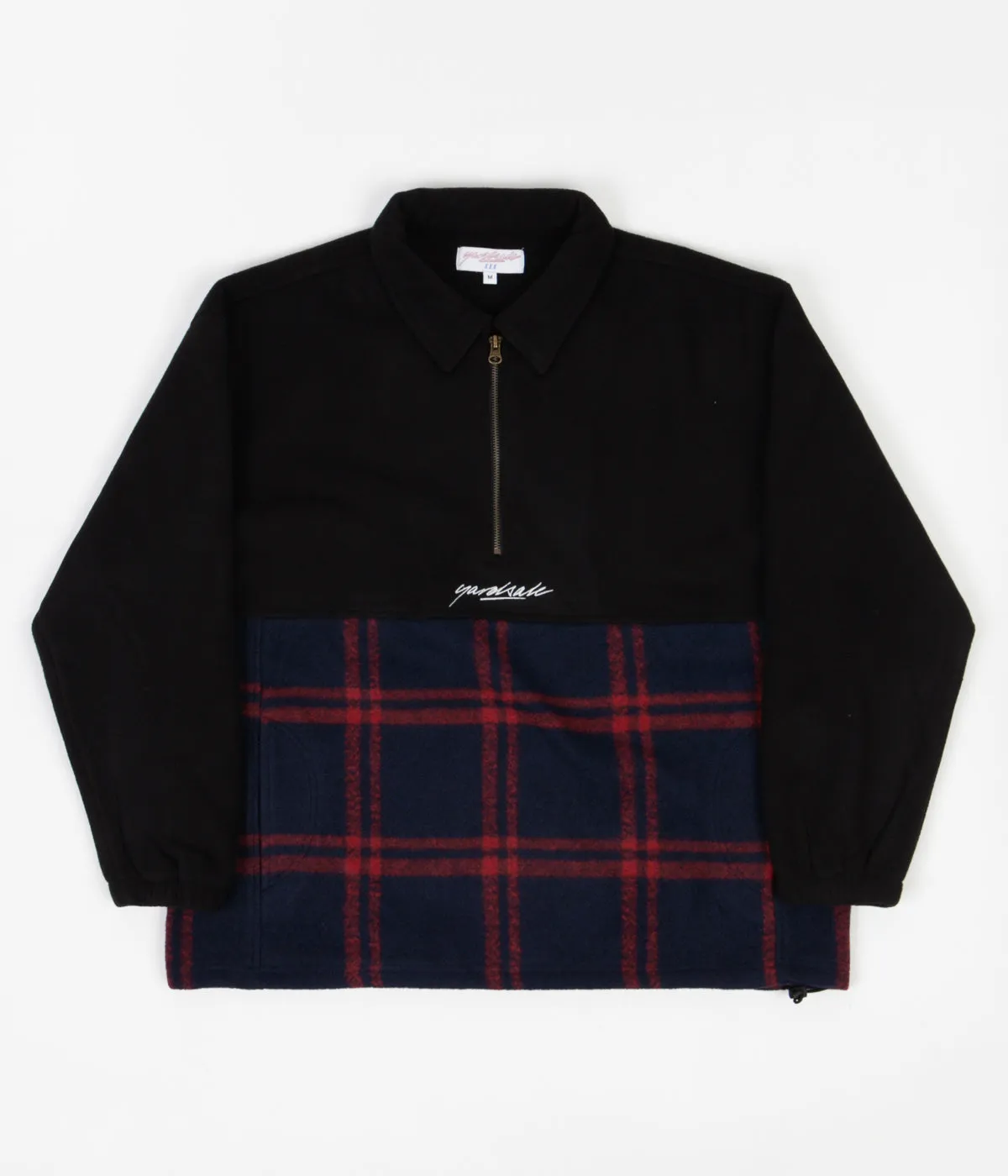 Yardsale Tartan Split Fleece  - Black