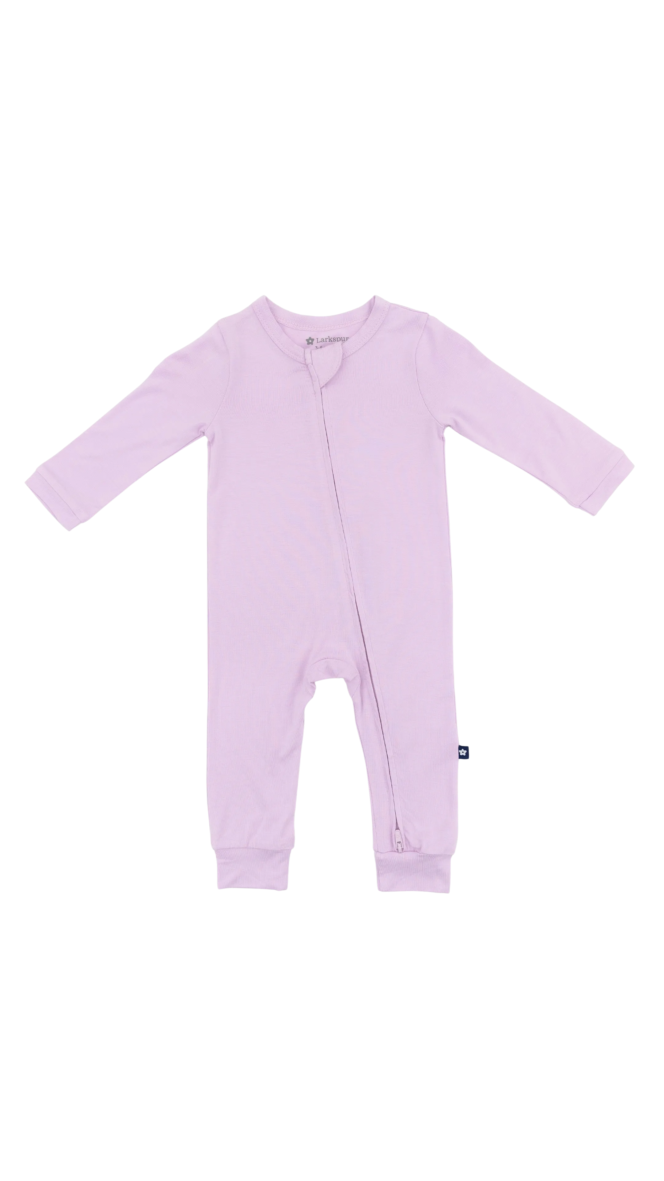 Zip Romper in Orchid